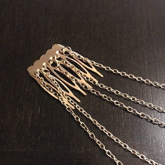 NWT Fashion Gold Hair Jewelry